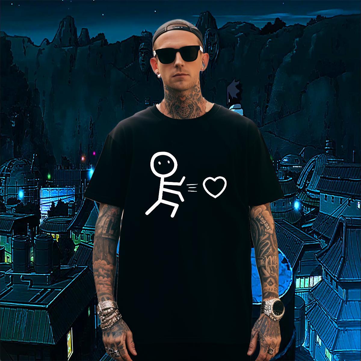 Comfortable Men Clothes T-Shirt letter 100% Cotton 230g Casual Beach O Neck Short Sleeves T shirt Oversized 3XL 4XL Fashion New Polos