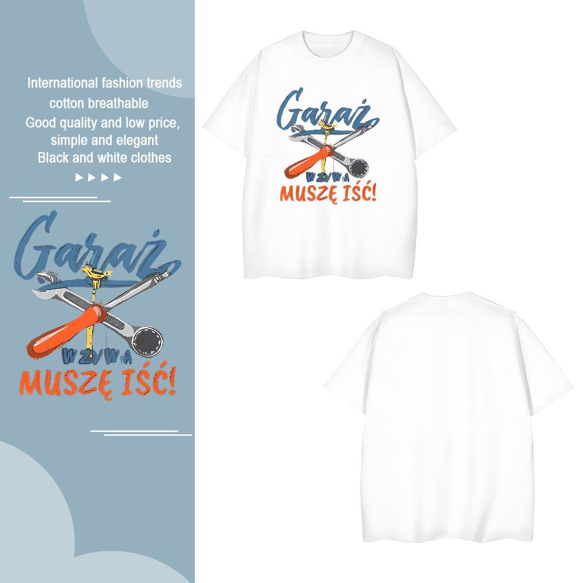 Designer Tshirt for Man Woman letter 230g Cotton Daily Outfit O Neck Short Sleeves T-Shirts for Men Custom Anime Fashion Casual Tops