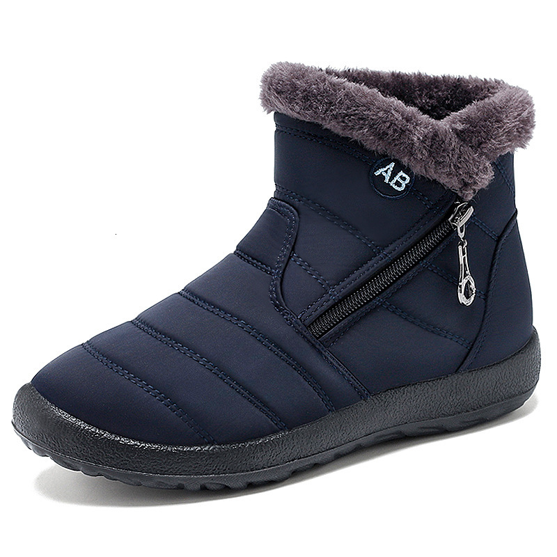 Ddmysports Cotton Shoes Winter New Plush Insulation In Large Cotton Boots Casual Snow For Women Outdoor Shoes
