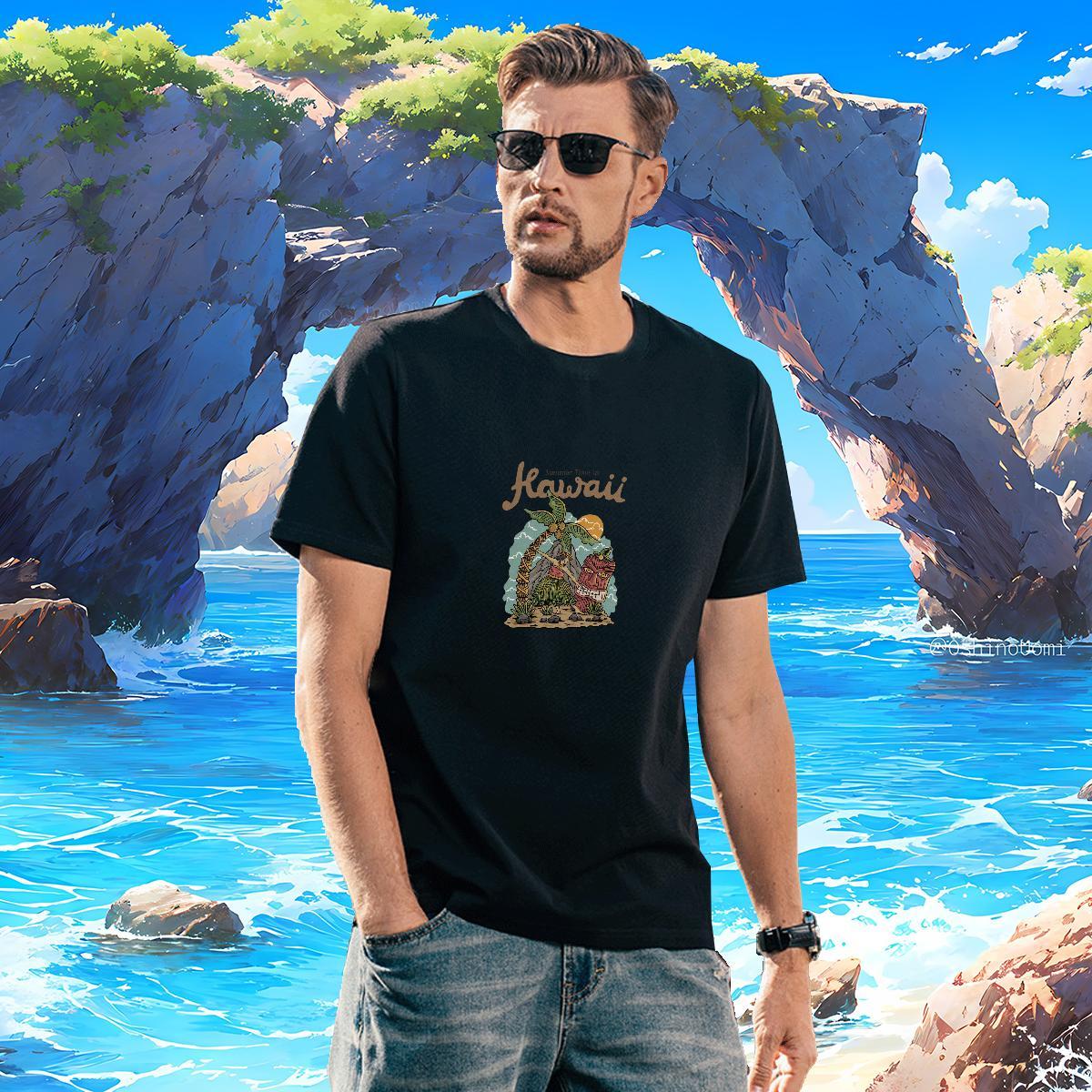 Designer Tshirt for Man Woman mountains 100% Cotton 230g Daily Outfit Short Sleeve Soft T-Shirts for Men Graphic Classic Tops Tees