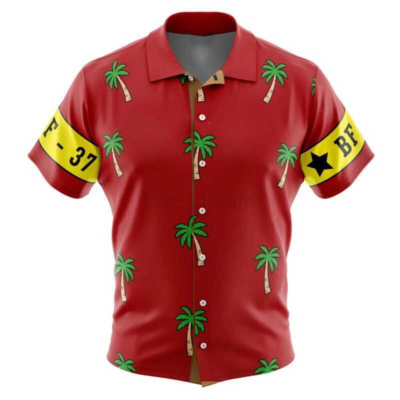 2024 Funny Cosplay Mens Hawaiian shirts 3D Print Mens Summer Loose Beach Oversize Short-sleeved Top Mens Cute shirts for boysXJ240812