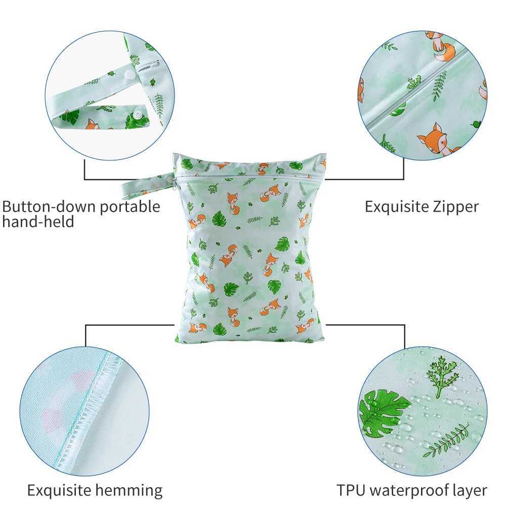 Waterproof Reusable Oragnizer Bag Baby Urine Bag Travel Swimming Beach Sports Bag Christmas Gift W240812