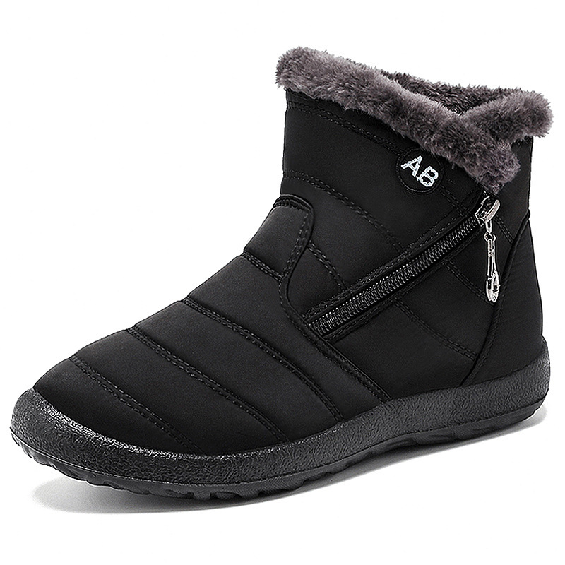 Ddmysports Cotton Shoes Winter New Plush Insulation In Large Cotton Boots Casual Snow For Women Outdoor Shoes