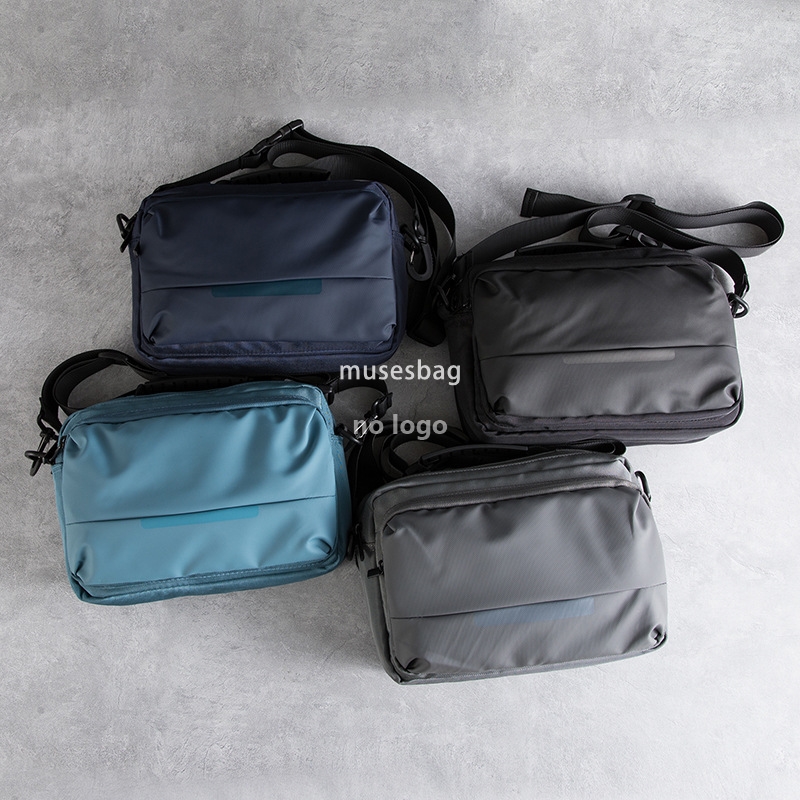 Japanese simple shoulder bag Men's casual cross-body bag Waterproof trend camera bag Business messenger bag Chest bag