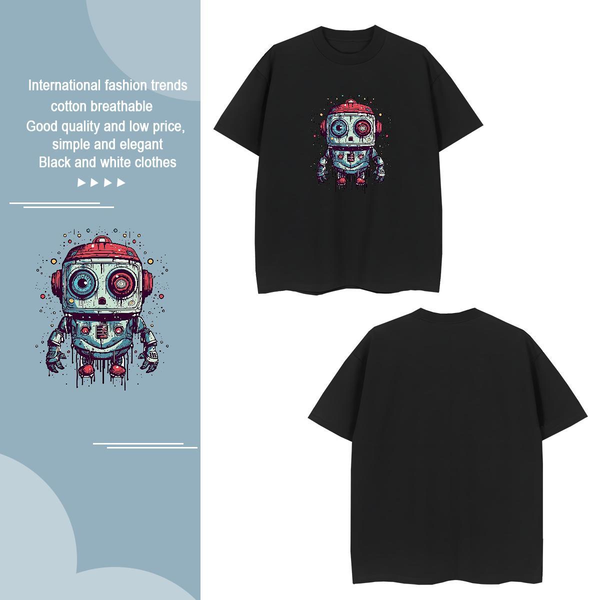 Popular Mens Tshirts ET 230g Pure Cotton Casual Beach Breathable Soft T Shirts Men DIY Printed New Designer Tops Shirt