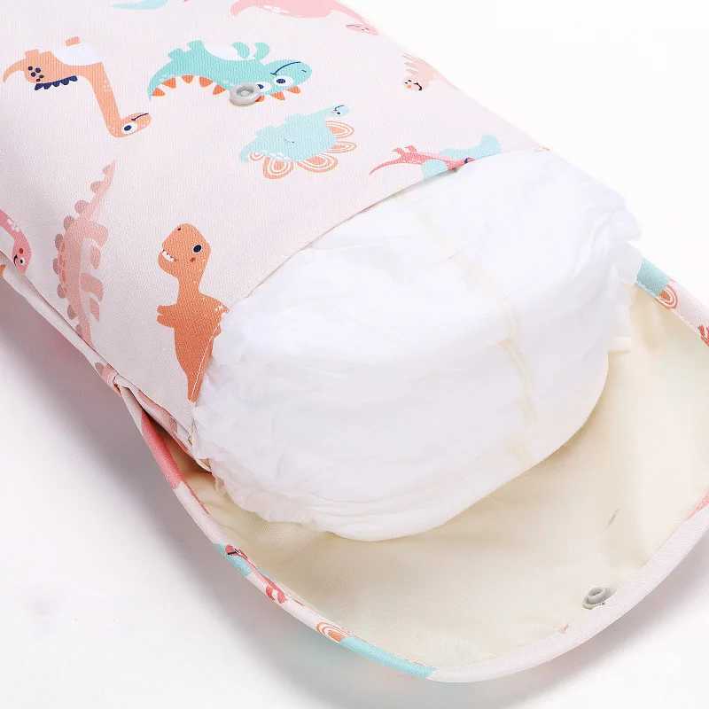 Cute Dinosaur Baby Diaper Storage Bag Outdoor Portable Waterproof Baby Diaper Storage Bag W240812