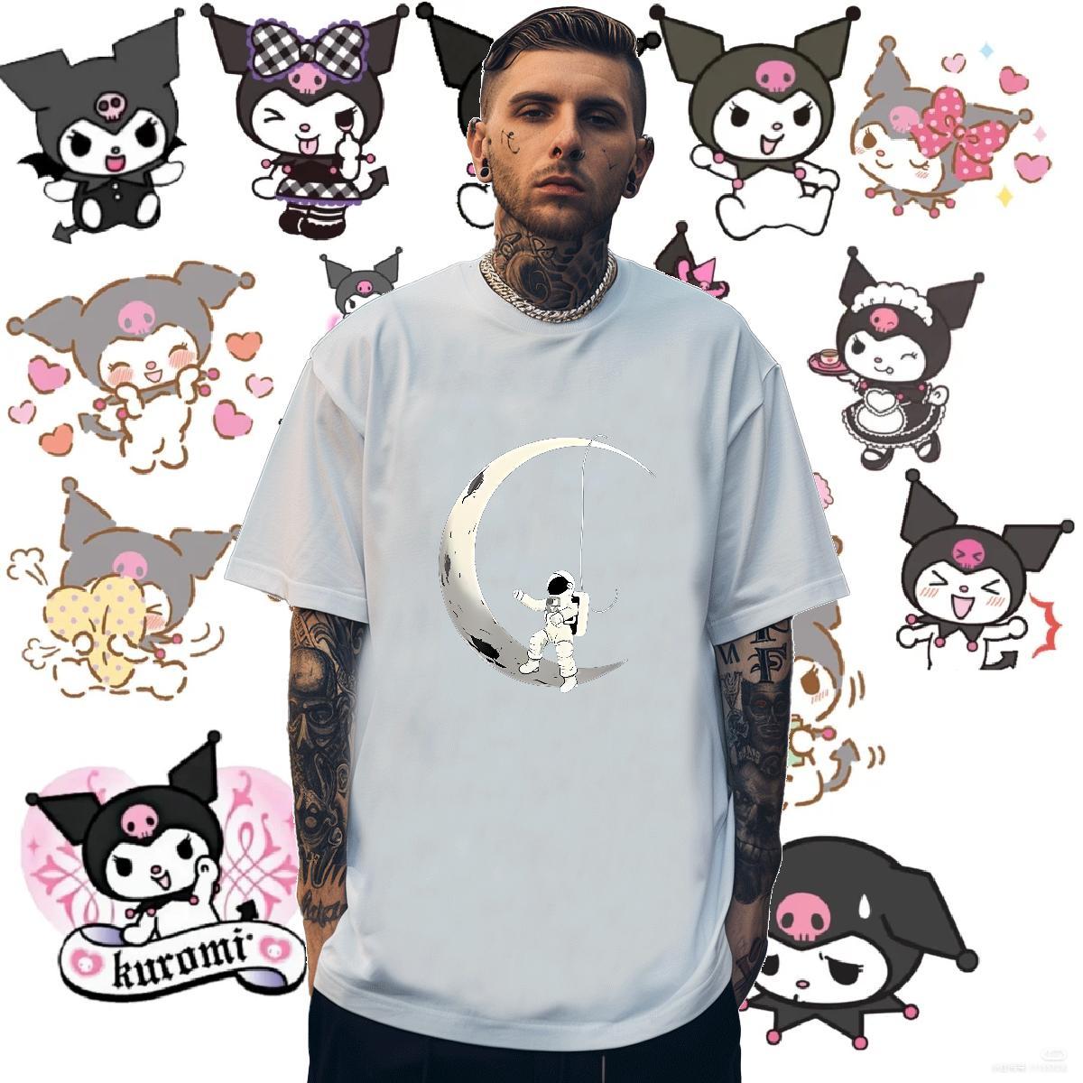 Wholesale T shirt 230g Cotton Men Tshirts Casual Beach Short Sleeve O-Neck DIY Printed Unisex Tees Shirts