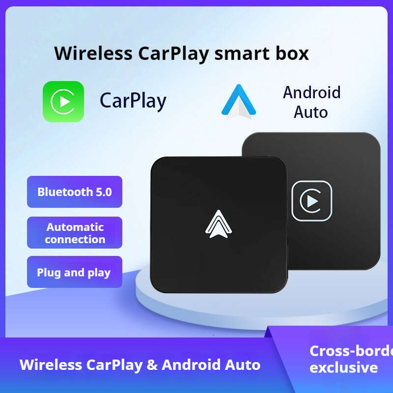 Innovative Wireless Smartphone Interface Adaptor for CarPlay and Android Auto  Universal Fit via USB
