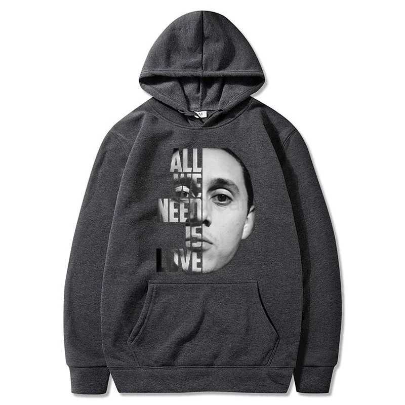 Canserbero Hoodies Men Fashion Rapper Graphic Printed Sweatshirts Women Casual Harajuku Streetwear Tracksuit Hooded PulloverXJ240812