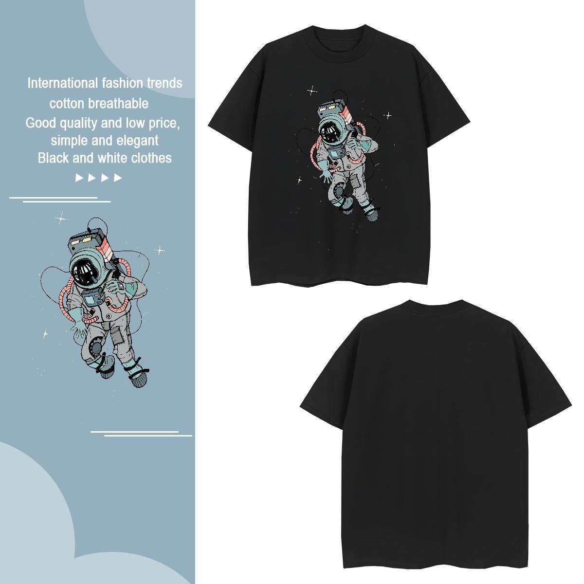 Wholesale T-Shirts 230g 100% Cotton Men Tshirts Casual Beach Crew Neck Oversized 3XL 4XL High Quality Clothings