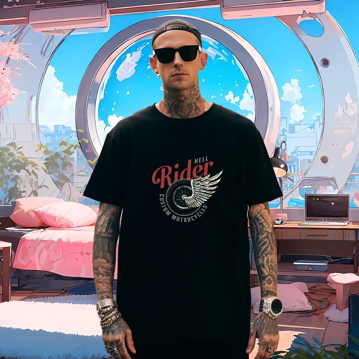Cool Design Tshirts letter 100% Cotton 230g High Street Hip Hop Crew Neck Man T Shirts Floral Print Free Shipping Tee Shirt