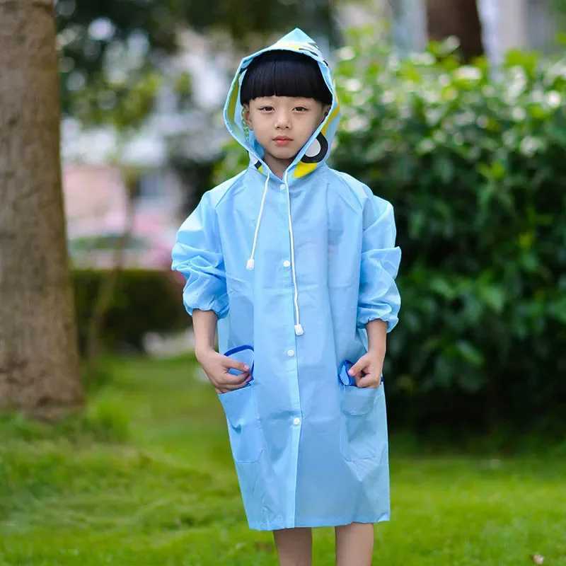1pcs Waterproof Kids Raincoat for Children Rain Coat Cartoon Animal Style Rainwear Rainsuit Student Animal Style Raincoat Y240810