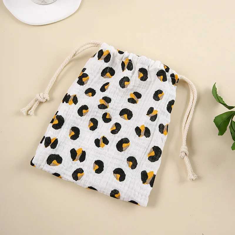 Striped diaper bag cute cartoon printing baby disposable diaper storage bag handbag baby boy girl bottle handcart hanging bag new W240812