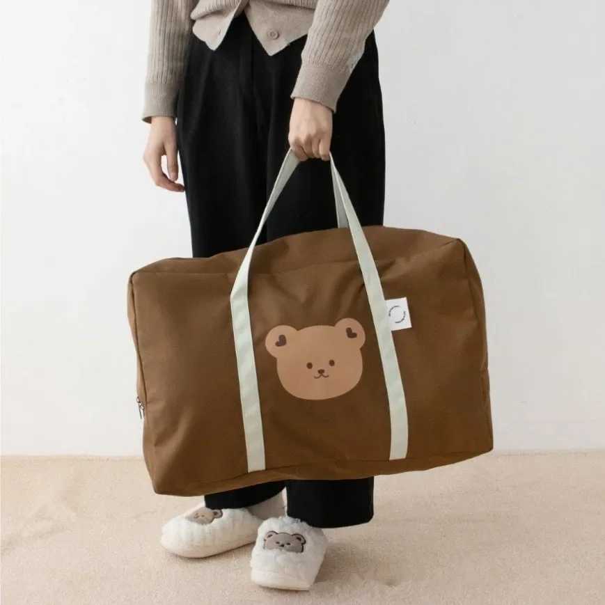 Large capacity mother bag maternity bag hospital bag kindergarten bedding storage bag diaper baby supplies travel bag W240812
