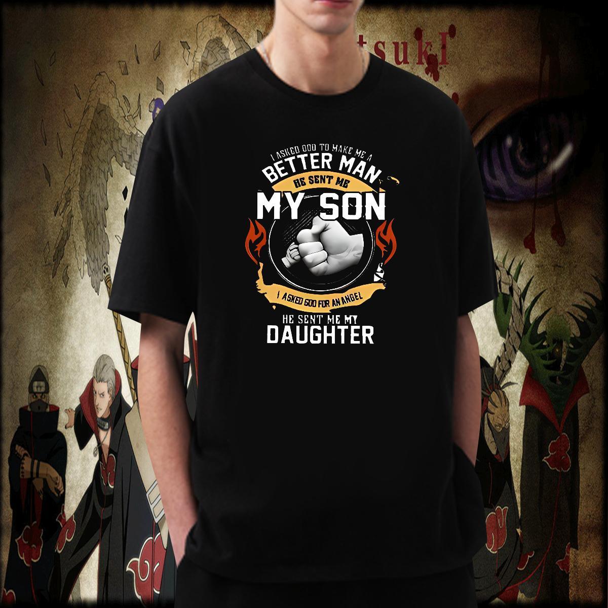 Fashion Casual 230g Cotton T Shirts Men hands Anime Printing Street Men Clothes T-Shirt Tops Shirt Short Sleeve O-Neck Popular Custom Print Oversized