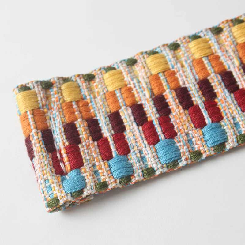 Belts Newly printed womens canvas belt with D-ring buckle womens long multi-color woven waistband jeans Trouser womens waistband waistband Y240810OYRA