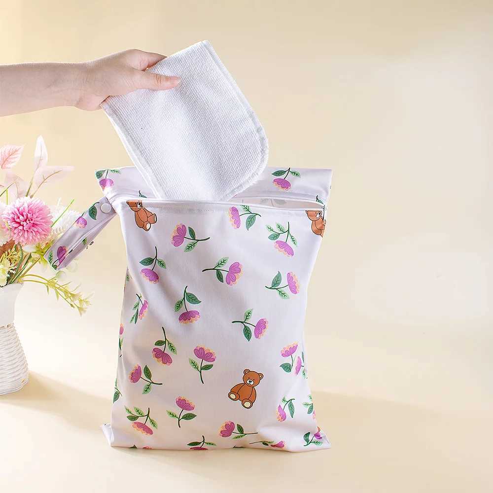 BIAI 2PCS Wet Storage Bags of Different Sizes Baby Urine Bags Travel Storage Wet Bags Swimming Sports Christmas Gifts W240812