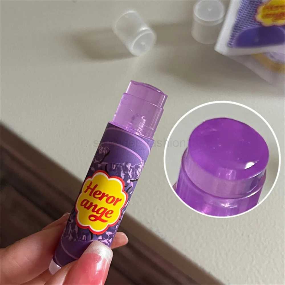 Transparent Fruit Lip Balm Moisturizing Fade Fine Lines Lip Gloss Jelly Gloss Lipstick Anti-drying Hydration Lip Care Make UpXJ240812