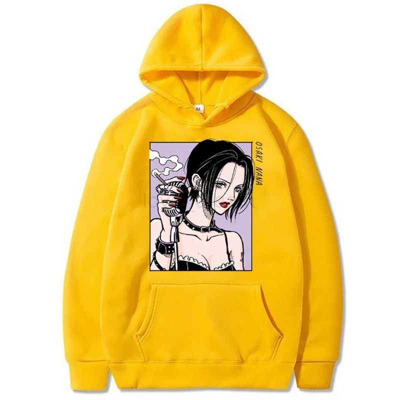 Japan Anime NANA Plus Size Hoodie Oosaki Nana Hooded Women Sweatshirts Harajuku Long Sleeve Female Pullover Casual Clothes TopsXJ240812