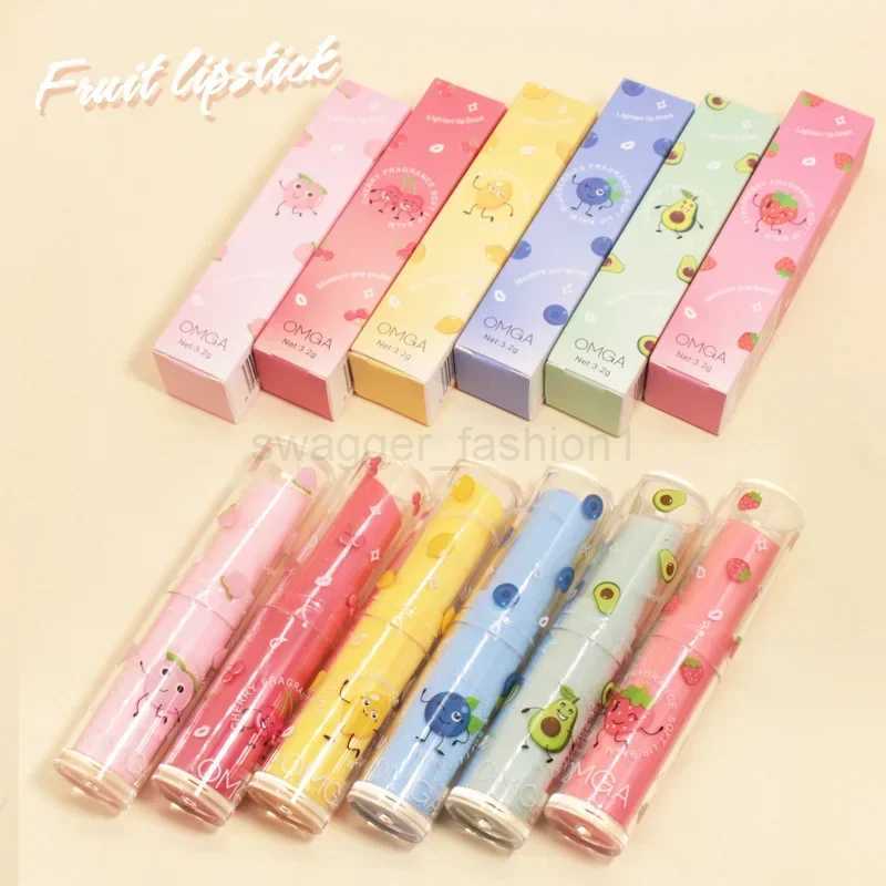 Fruity Color Changing Lip Balm Natural Temperature Change Coloured Lipstick Long Lasting Moisturizing Makeup Cosmetics for WomenXJ240812