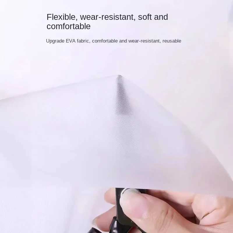 Fashion EVA Children Raincoat Thickened Waterproof Rain Coat Kids Clear Transparent Tour Waterproof Rainwear Suit Y240810
