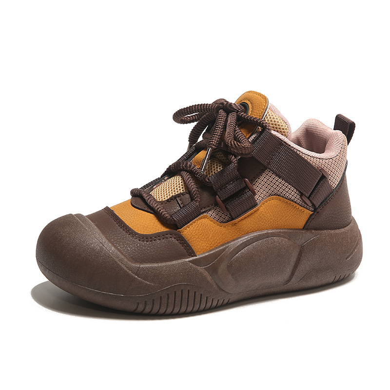 Ddmysports Little White New Korean Edition Female Student Thick Sole Elevated Running Sports Board Casual Shoes XT Outdoor