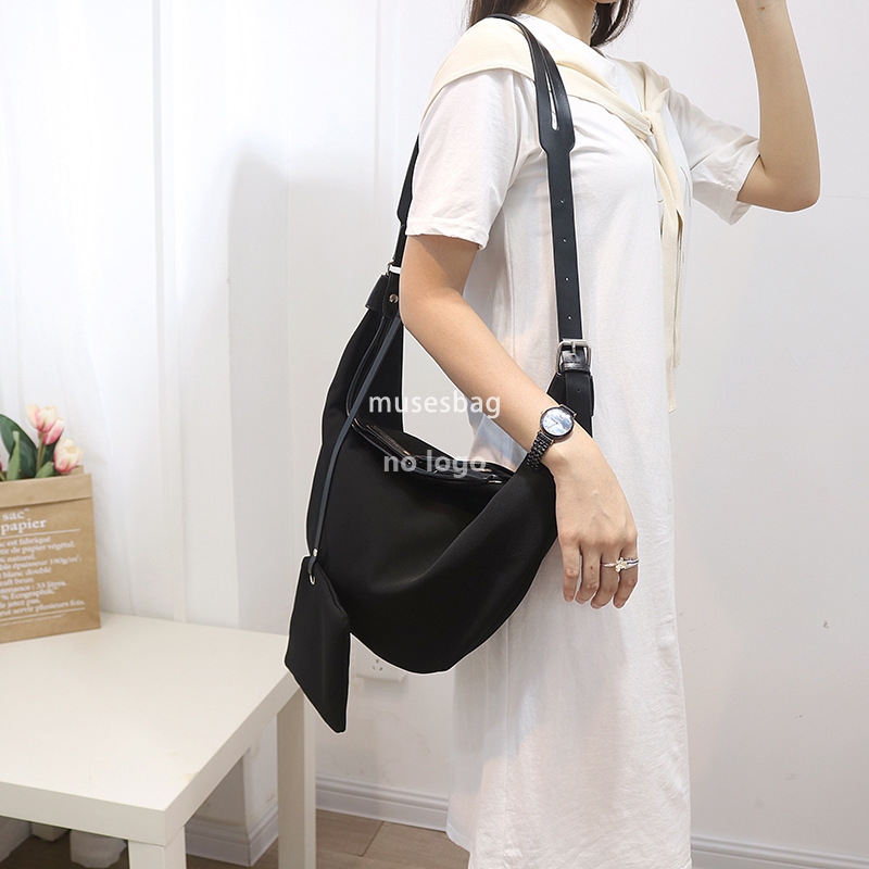 Jogo summer new Oxford cloth bag all crossbody bag large capacity casual shoulder bag for women Crescent bag upgrade