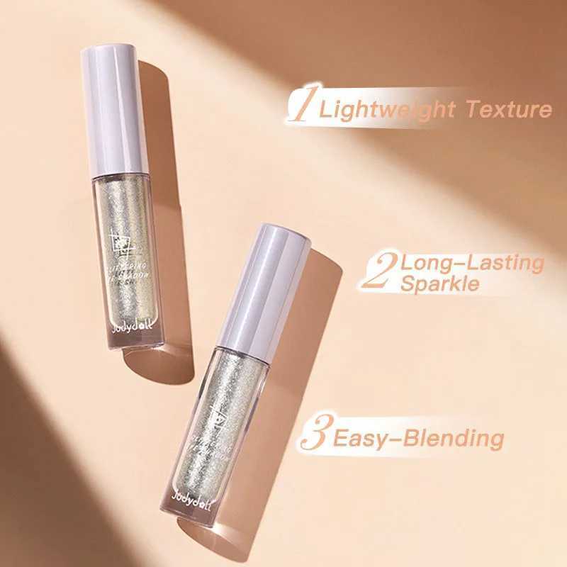 Judydoll Glittering Liquid Waterproof Charming Eyeshadow 8 colors-Rich Colour Beauty Cosmetic MakeUpCL240812