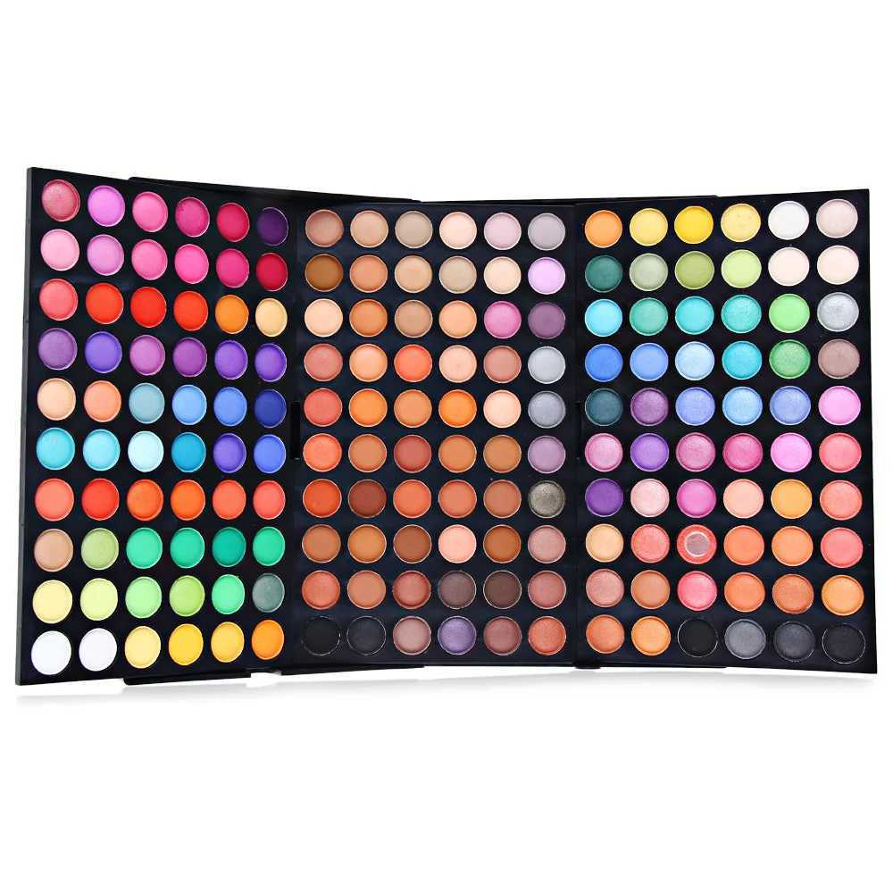Popfeel 180 / 252 Color Shimmer Glitter Eye Shadow Palette Waterproof Cosmetic Profissional Matte Eyeshadow Cream Makeup PaletteCL240812