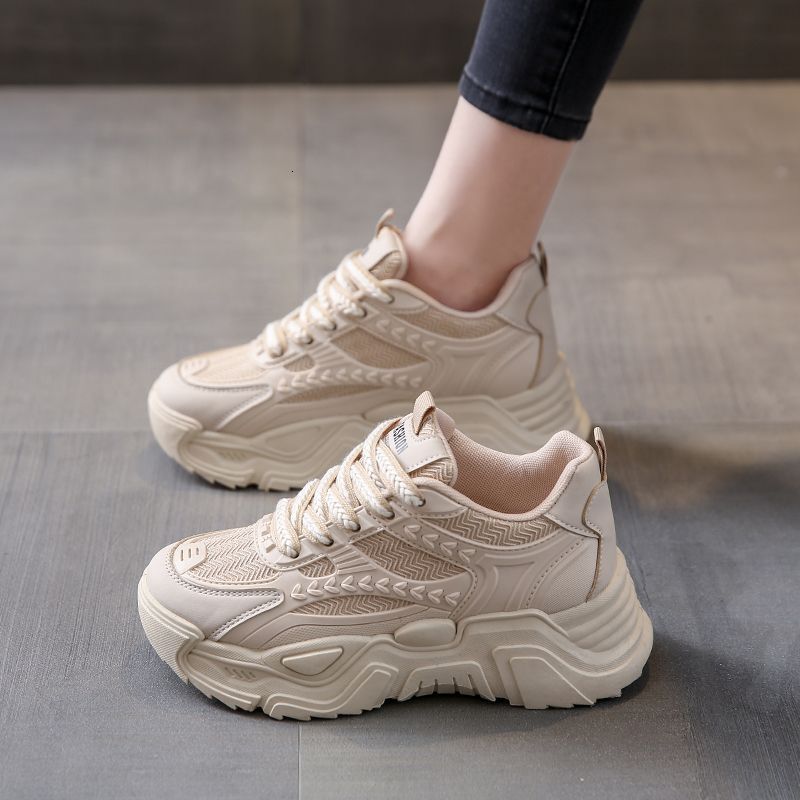 Ddmysports Soft Soled Lightweight Sports Internet Famous Tassel Waterproof Dad Shoes Women S Autumn And Winter New Versatile Casual Outdoor Shoes