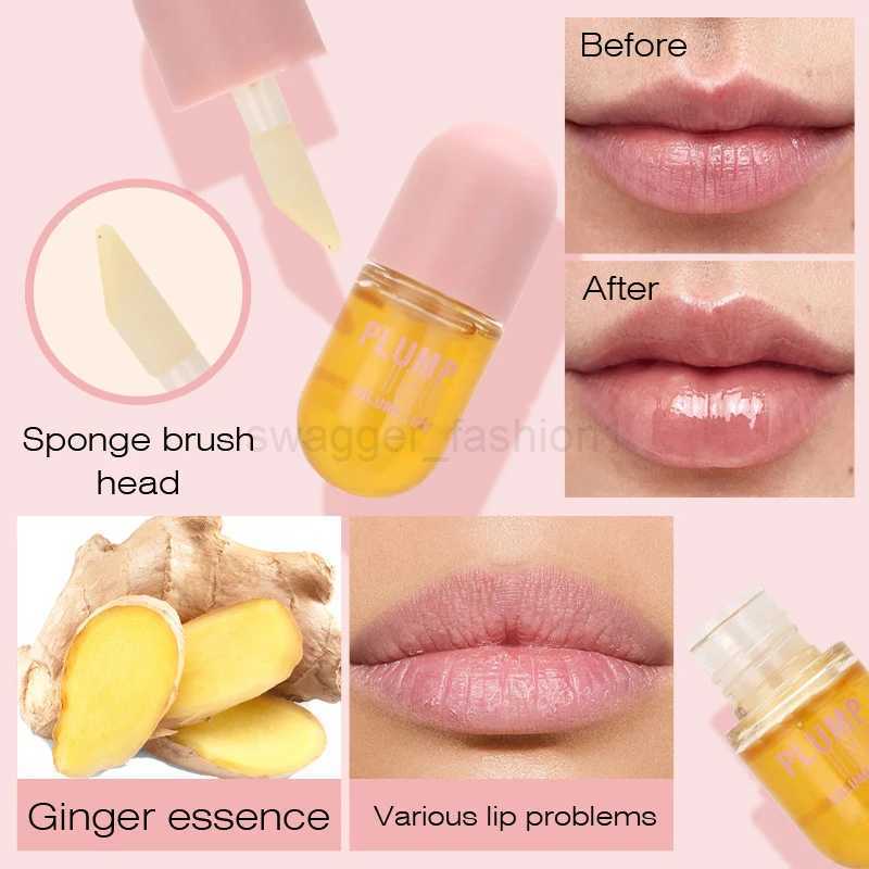 Long Lasting Lip Plumper Oil Instant Lip Sleeping Mask Lip Serum Collagen Lips Volume Increases Lip Oil Gloss Sexy Cosmetic NewXJ240812