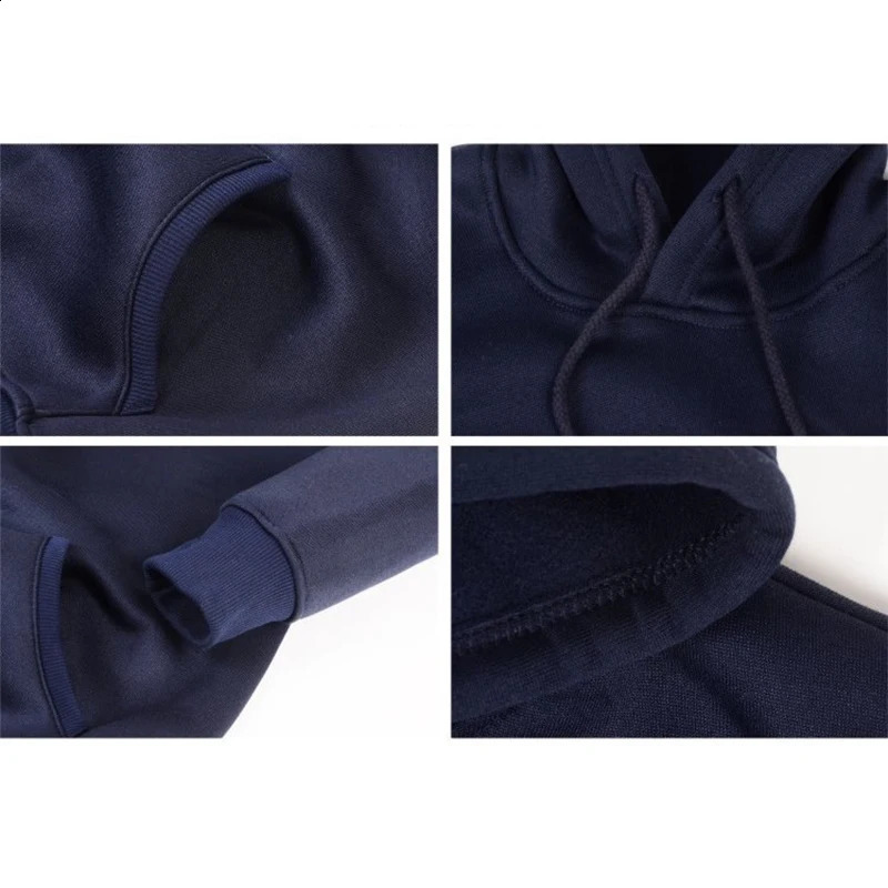 white Hoodies men women Autumn Long Sleeve Pullover Tops Casual Pocket Hoodies Unisex Outer Loose Sport Wear 240812