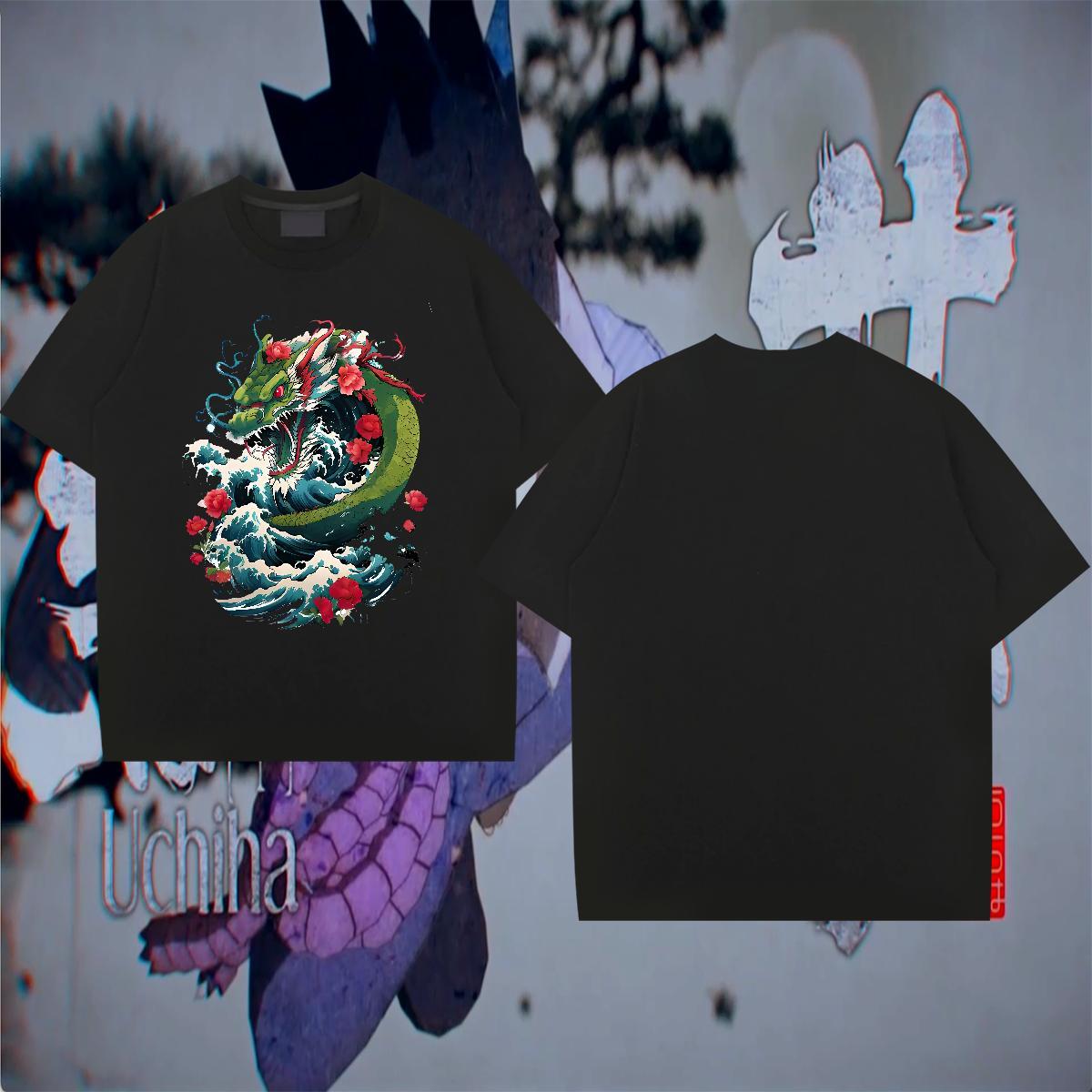 Unisex Couples T Shirts Street Wear 230g Cotton Oversized Breathable Crew Neck Man T Shirts 2024 Summer Clothings