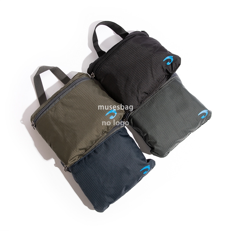 Men's and women's lightweight foldable duffle bag Personality stylish sports fitness bag Casual short trips outdoor handbag