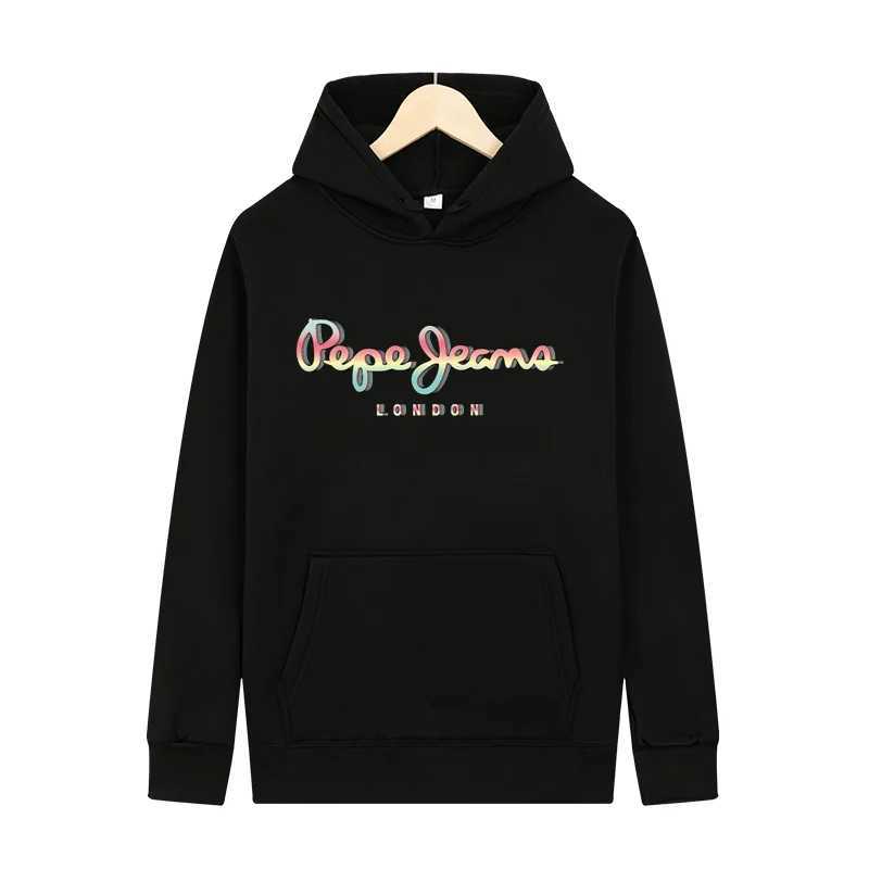 Autumn and Winter Mens New Hoodie Letter Printed Fleece Warm Hip Hop Jacket Couples Multi Color Wool Hoodie StreetwearXJ240812