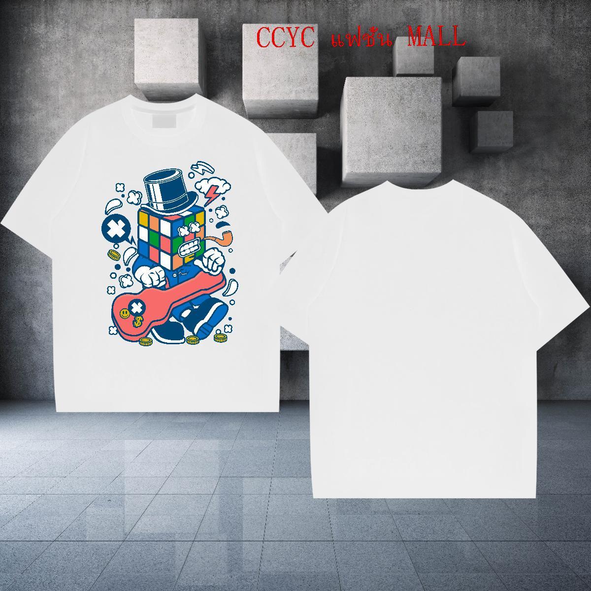 DIY Customized T Shirts Men ET Clothings 230g 100% Cotton Outdoor Comfortable Plus Size Cartoon Pure Cotton Mens Tshirts