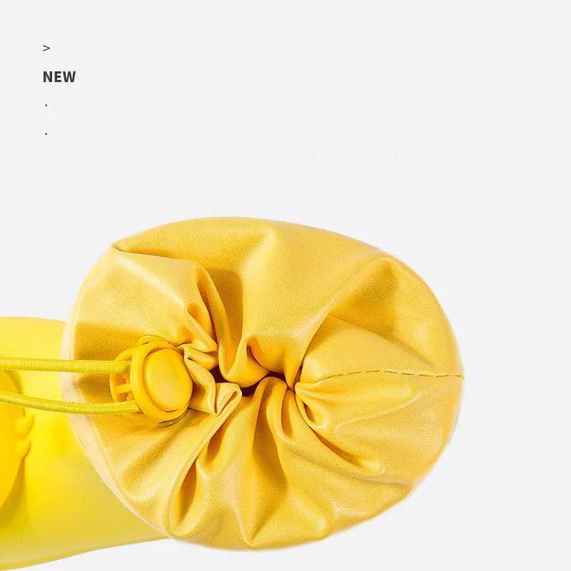 Cute Waterproof Childrens Shoes Childrens Rain Boots Baby Water Shoes No Peculiar Smell Lightweight Rain Boots for Girls Y240810