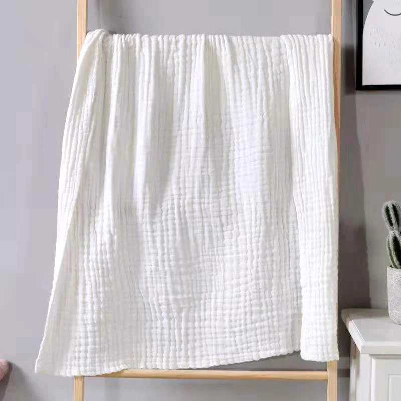 Baby cotton blanket plain weave newborn bag children boys girls bedding towels cotton cart cover baby cottonW240810