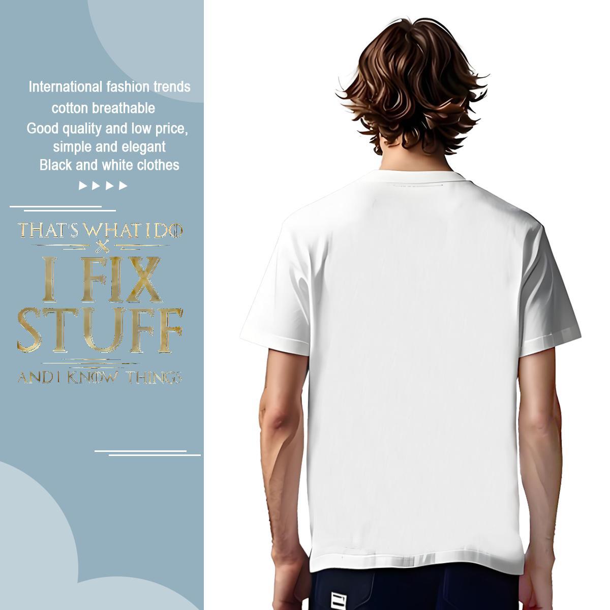 TOP Quality letter Man T Shirts Home Outdoor Men Tops Tees 230g Pure Cotton 2024 Summer Breathable Short Sleeve Customized Tee Shirt