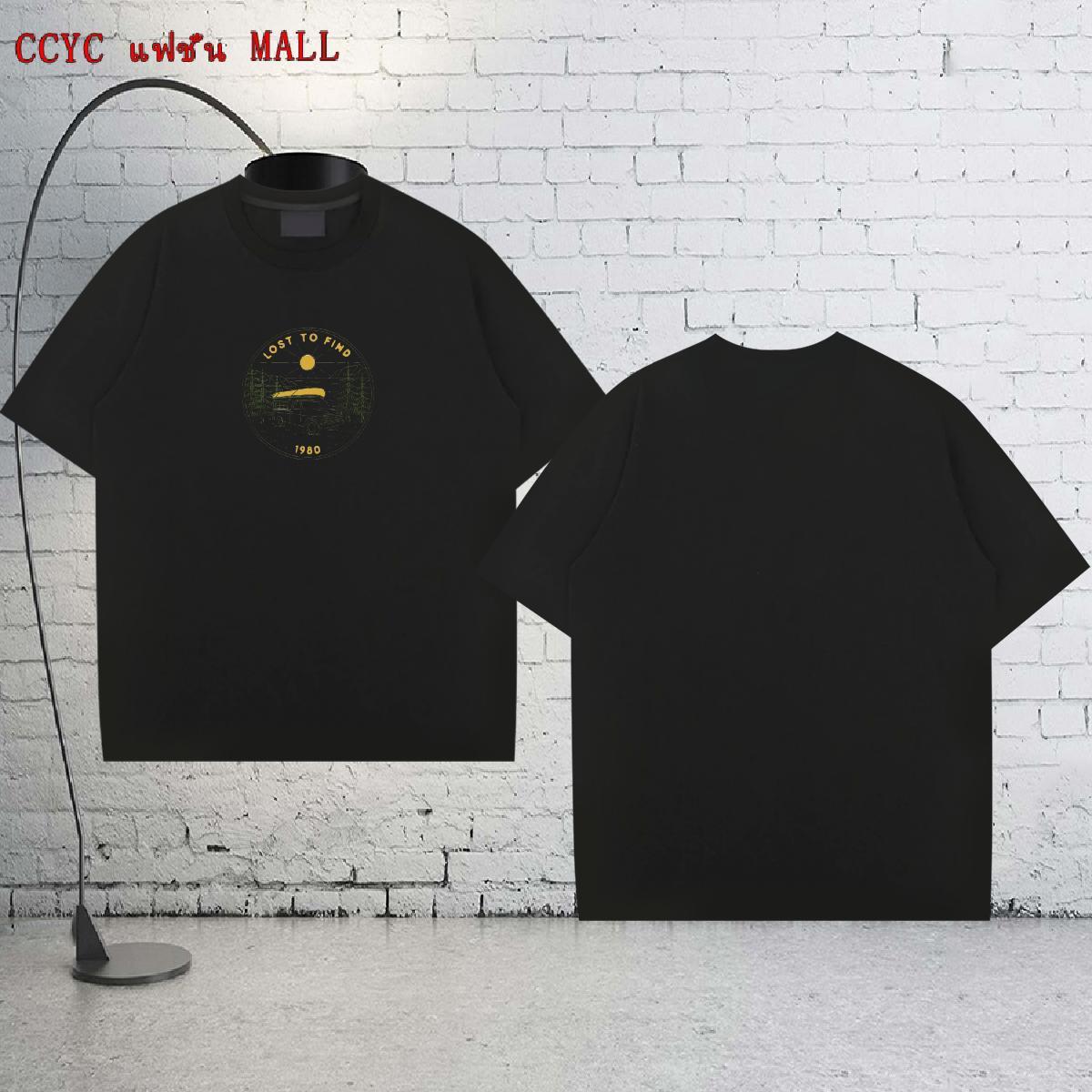 New Designer T-Shirts for Men car Tops 230g 100% Cotton Daily Wear Classic Custom Cartoon Breathable Crew Neck Couples T Shirts