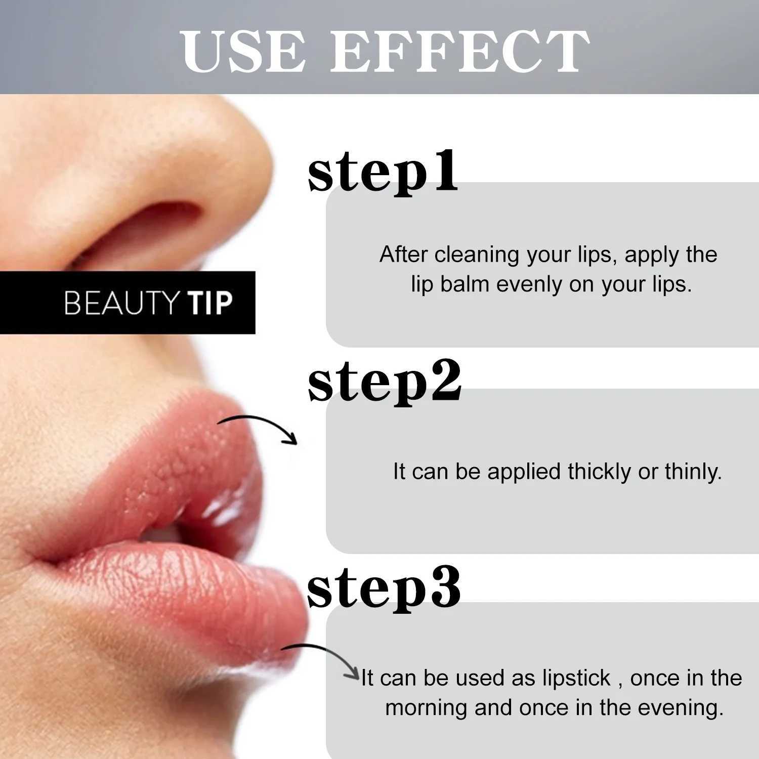 Lipstick for dark lips lipstick kit Bright moisturizing dark lipstick for smokers lipstick for pink lips W240810