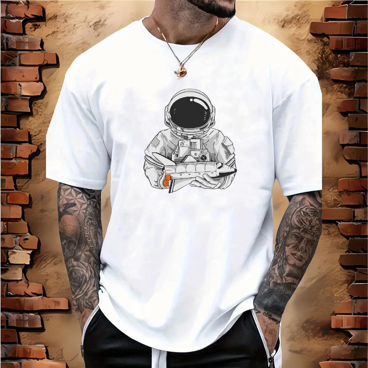 Cool Design Men Clothes T-Shirt 230g Pure Cotton Daily Wear Breathable T-Shirts for Men Black Oversized Designer Clothings