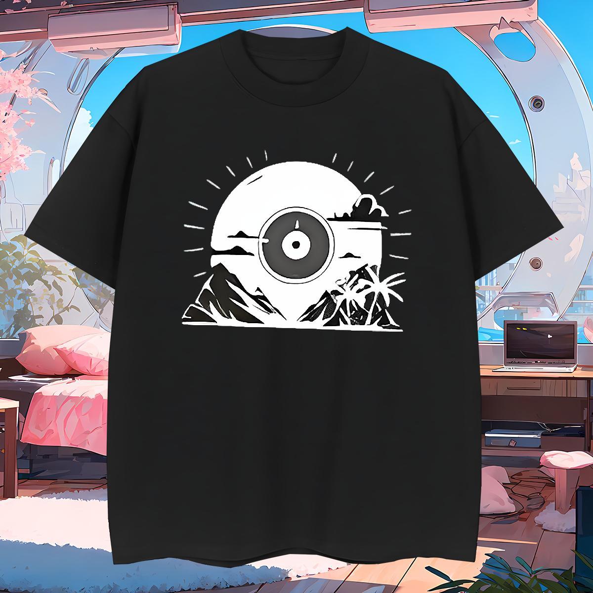 Brand Mens Tshirts mountains 230g Cotton Daily Wear O Neck Short Sleeves T Shirts Men Custom Print Plus Size DIY Clothings