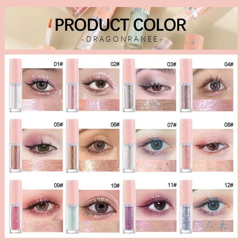 Dragon Ranee Shimmer Liquid Eyeshadow Ultra Glitter Bed Silkworm Pen Brightening Eyeshadow Liquid highlight Liquid highlightCL240812