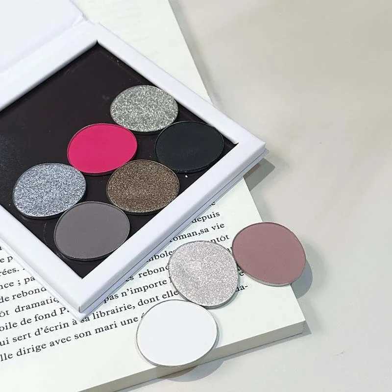 Punk Nine Color Magnetic Eyeshadow Palette Smoky Black Fine Powder Pearly Matte Shimmer Silkworm Brightening Shiny Eye ShadowCL240812