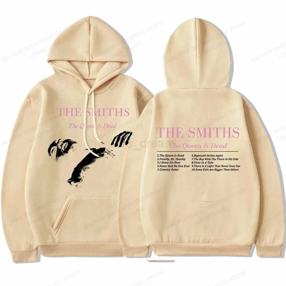 Men Fashion Hoodies Y2k Sweatshirts Women Sweats Rock Band Hoodies Boy Coats Sportwear Tracksuits Punk The Smiths HoodiesXJ240812