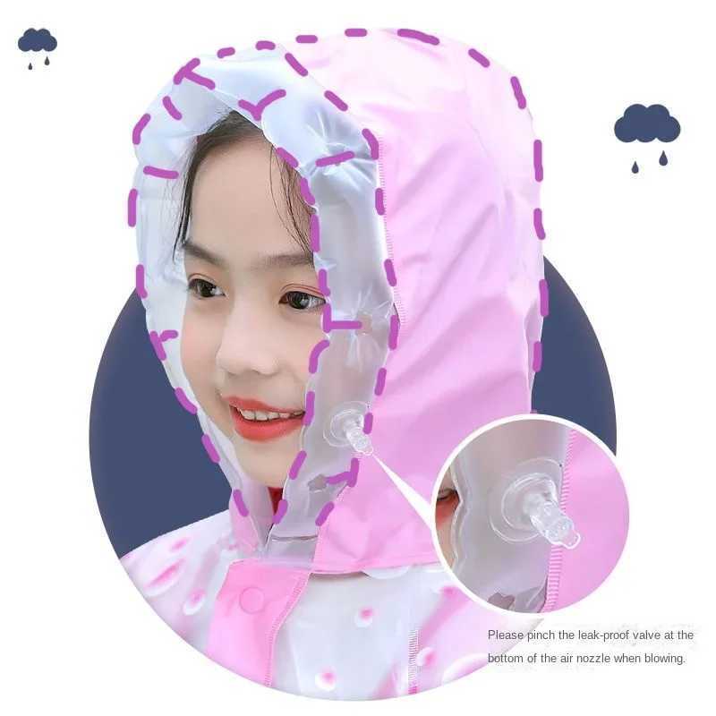 Childrens Raincoat Rainstorm Proof Full Body Childrens One-piece Poncho Waterproof Poncho for Rain Coats Man Raincoats for Men Y240810