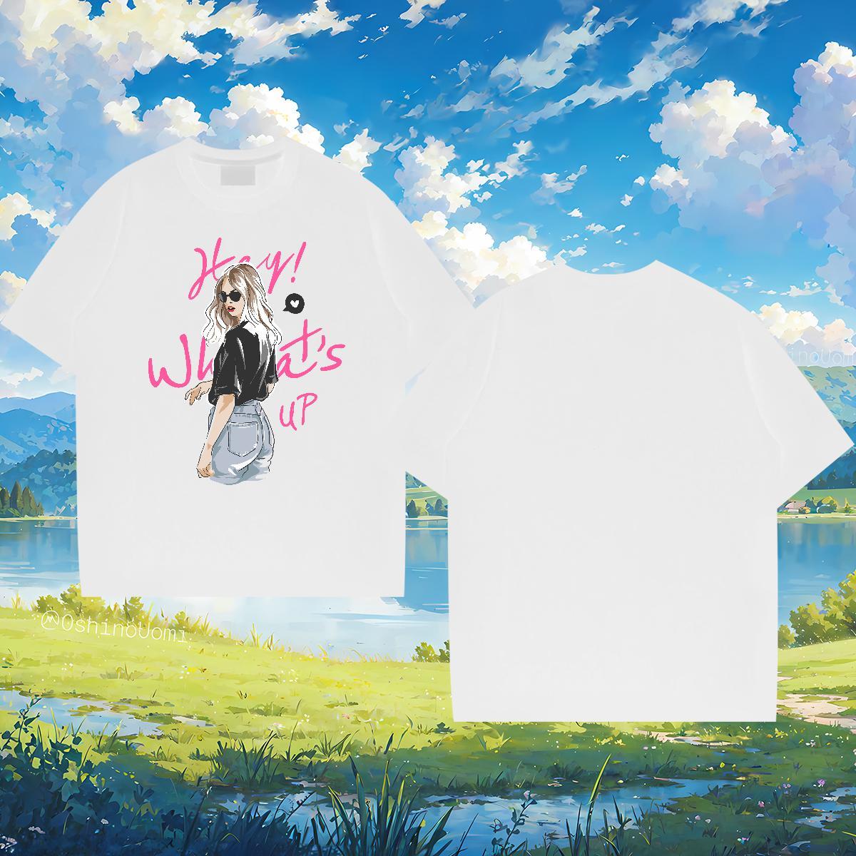 Wholesale Men Clothes T-Shirt letter 100% Cotton 230g Street Breathable T Shirts Men Cartoon Printing L-4XL Brand Tees