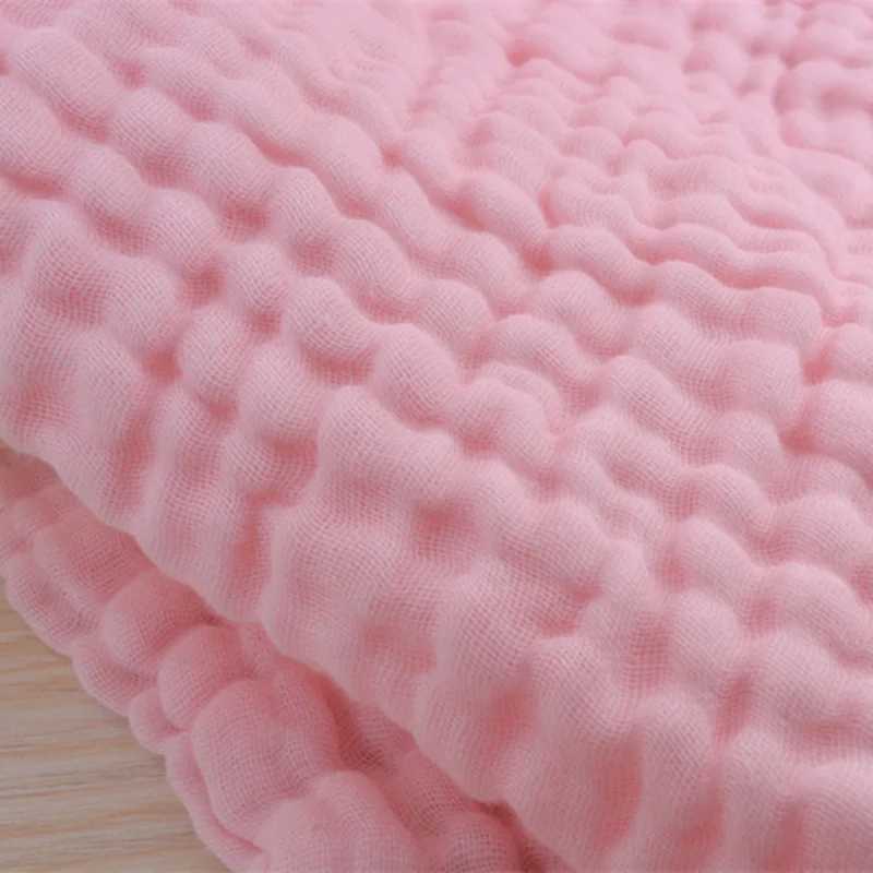 Baby cotton blanket plain weave newborn bag children boys girls bedding towels cotton cart cover baby cottonW240810