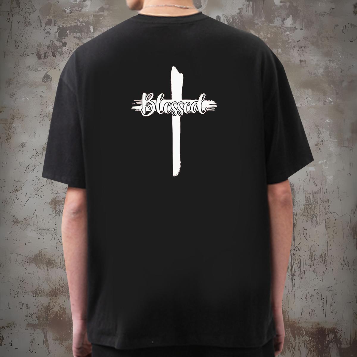 2024 T-Shirts for Men letter Wear 230g Cotton Street wear Hip Hop High Quality Asian Size Breathable Short Sleeve Men Tees